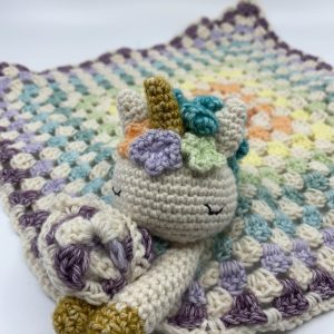 Rainbow Unicorn Lovey